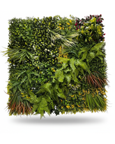 Jungle Fiesta Artificial Green Wall Panel